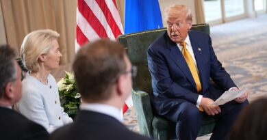 Trump threatens EU with 'substantial TARIFF' for 'ROBBING' U.S. tech